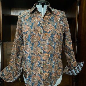 Robert Graham. Paisley button down. XL.